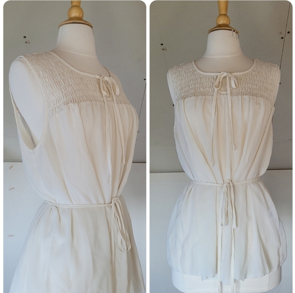 Simply Vera | Vera Wang Womens Sleeveless Blouse size XL | Elegant Vintage Style - Picture 1 of 10